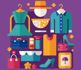 Haine și accesorii în franceză