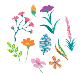 Plante și flori în germană