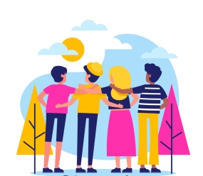 Despre prietenii și relații în germană